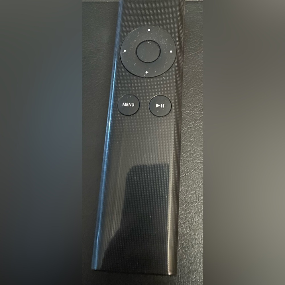 Black Universal Remote Control for Apple 2/3 TV
